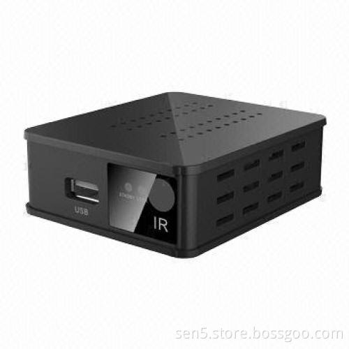 Mini DVB-T/T2/ISDB-T set top box, compliant 1080P HD STB, with extra display